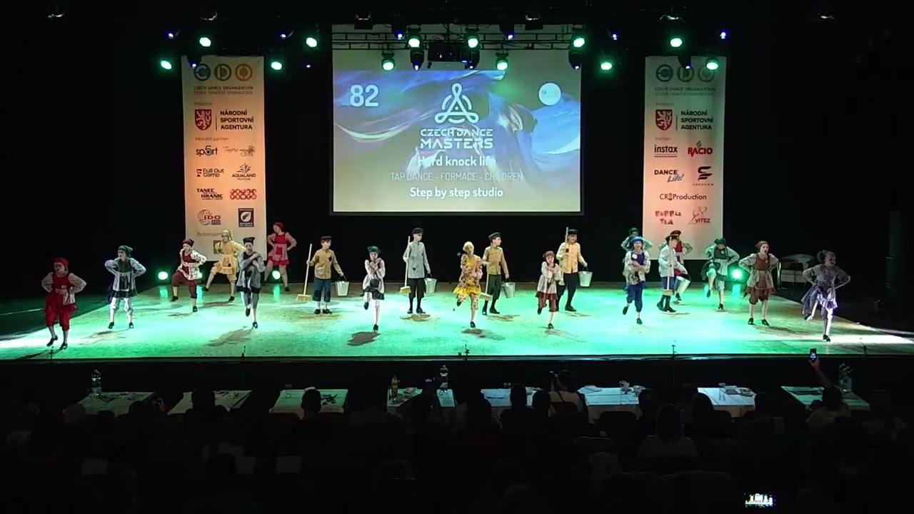 Formace children - Hard knock life - Step by step studio -  MČR Tap Dance 2022