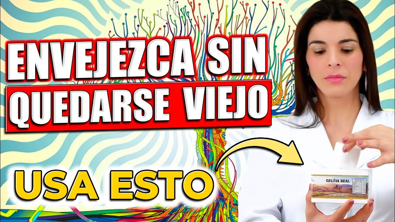 ABSURDO ANTIENVEJECIMIENTO NATURAL: Evita arrugas, enfermedades y mejora la salud con JALEA REAL