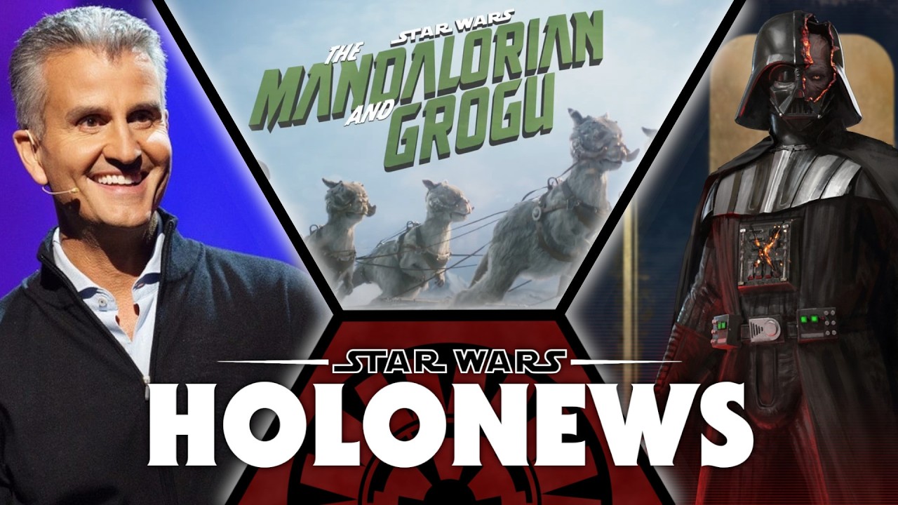 Le SPOT TV de THE MANDALORIAN AND GROGU & le nouveau PDG de DISNEY - HOLONEWS