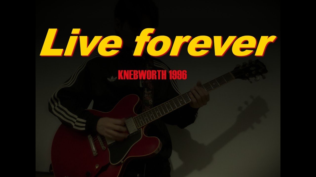 [Cover] Live Forever Live at Knebworth