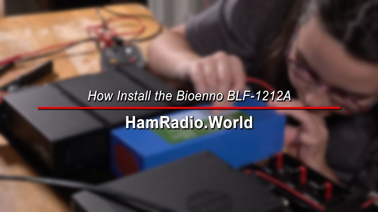 How to Install the Bioenno Power 12 Amp Hour LiFePO4 Battery into a VHf/UHF Ham Radio Go Box
