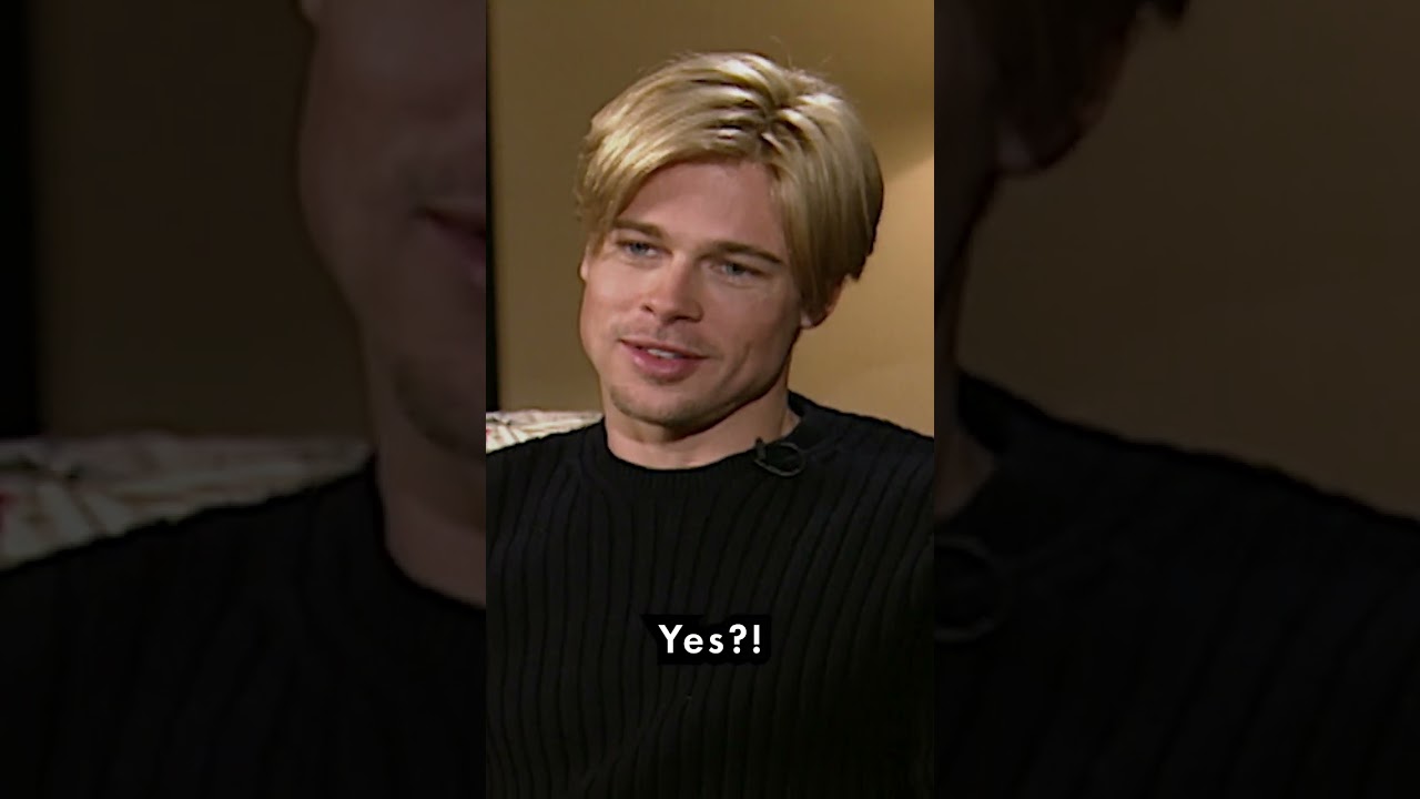 BRAD PITT  and his favorite character #shorts