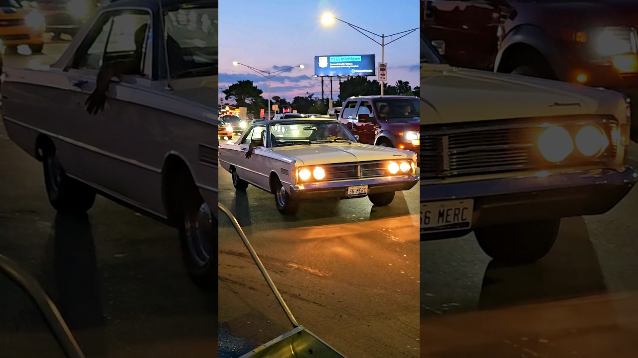 1966 Mercury Monterey Classic Car Drive By Engine Sound Woodward Dream Cruise 2024