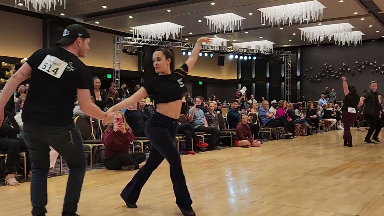 Thibault & Nicole Ramirez - All-American J&J Semi-Finals Heat2 song 2,3 City of Angels 2023