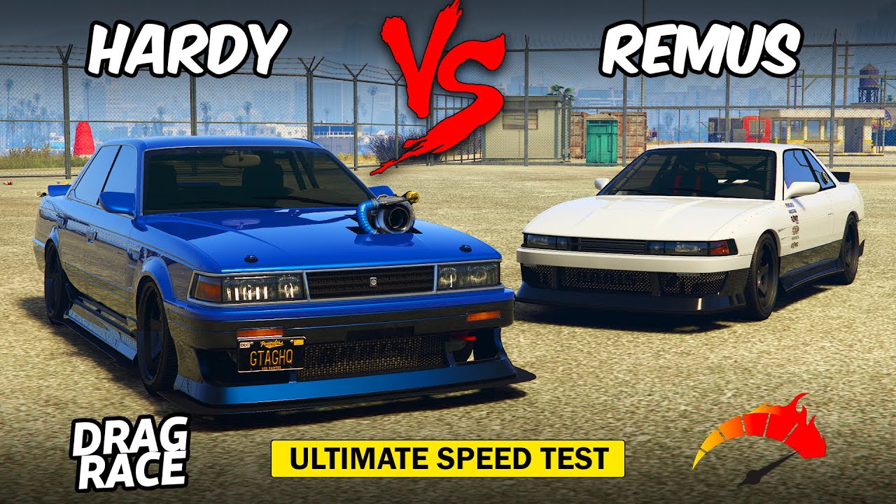 GTA 5 ONLINE : HARDY VS REMUS (WHICH IS FASTEST?)
