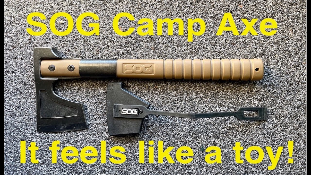 SOG Camp Axe:  It feels like a toy!
