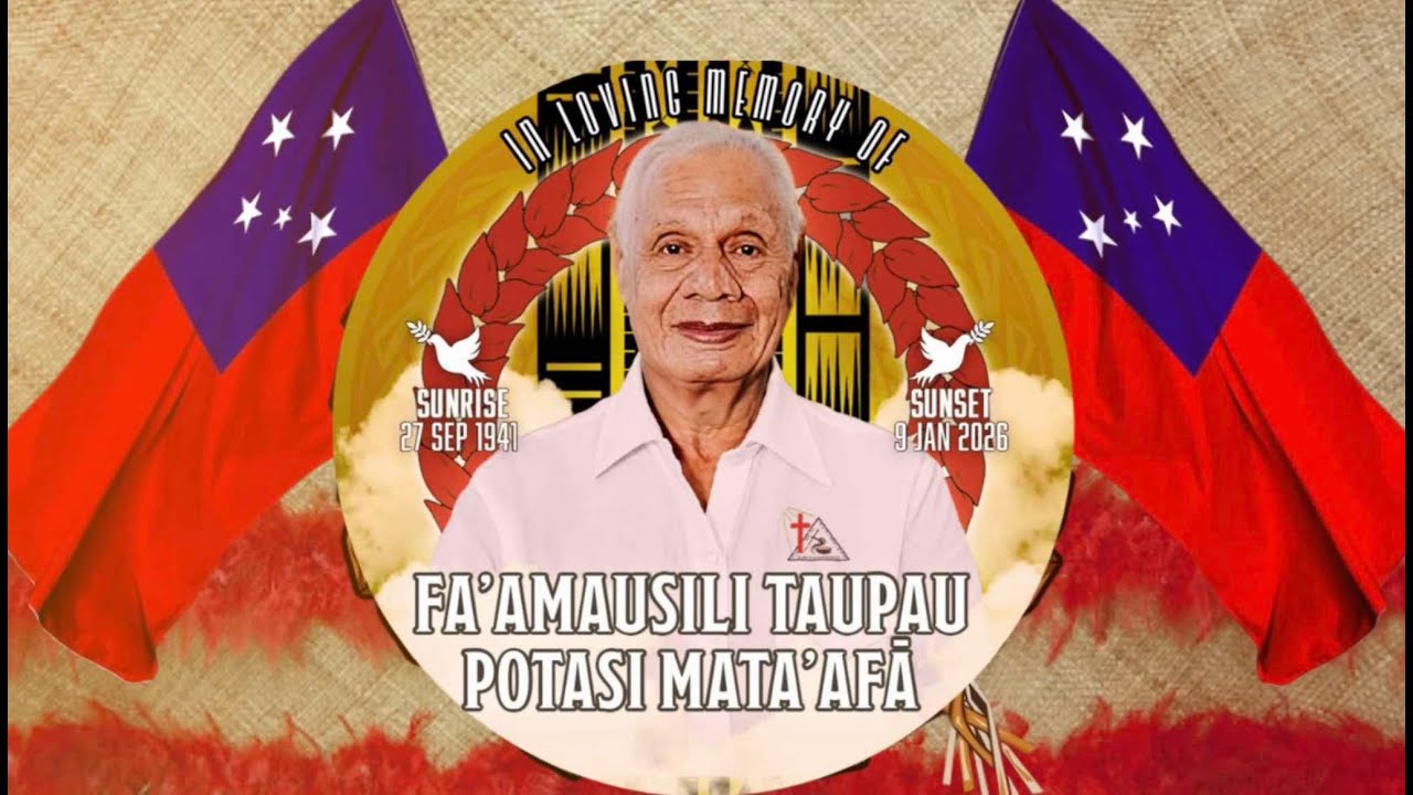 Late Faamausili Taupau Potasi Mataafa Family Service
