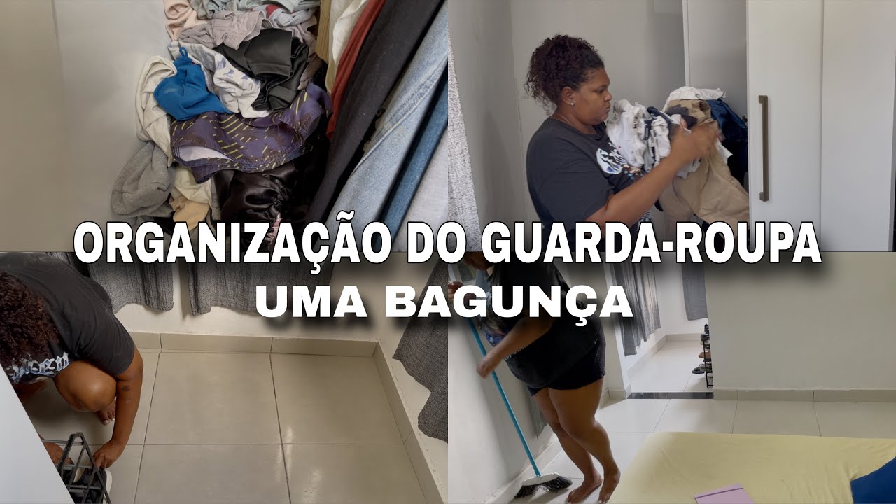 VLOG: ORGANIZAÇÃO DO GUARDA-ROUPA E QUARTO || PAULA FERREIRA 