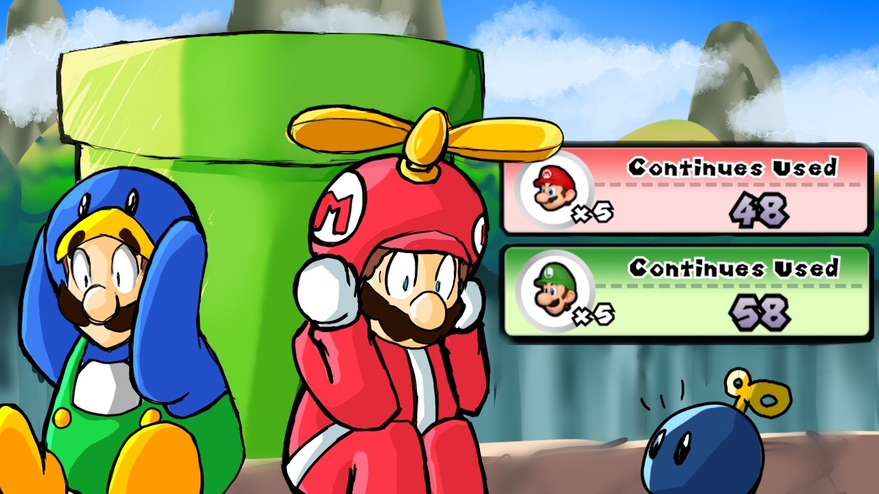Dos idiotas juegan Mario Wii por primera vez