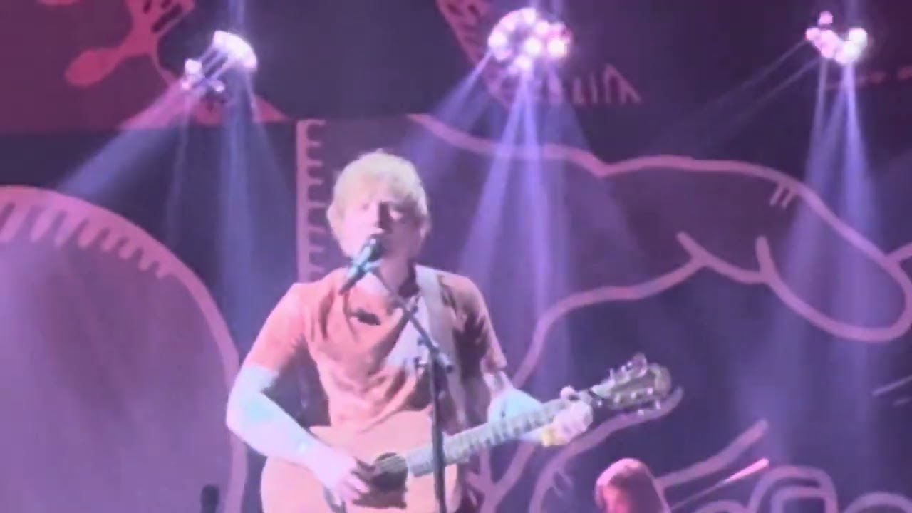 Plastic Bag - Ed Sheeran - Royal Albert Hall 18/11/23