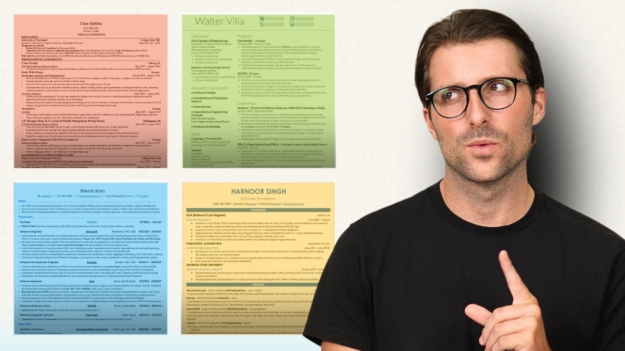 4 Successful Microsoft Resume Examples (No Experience Incl.)
