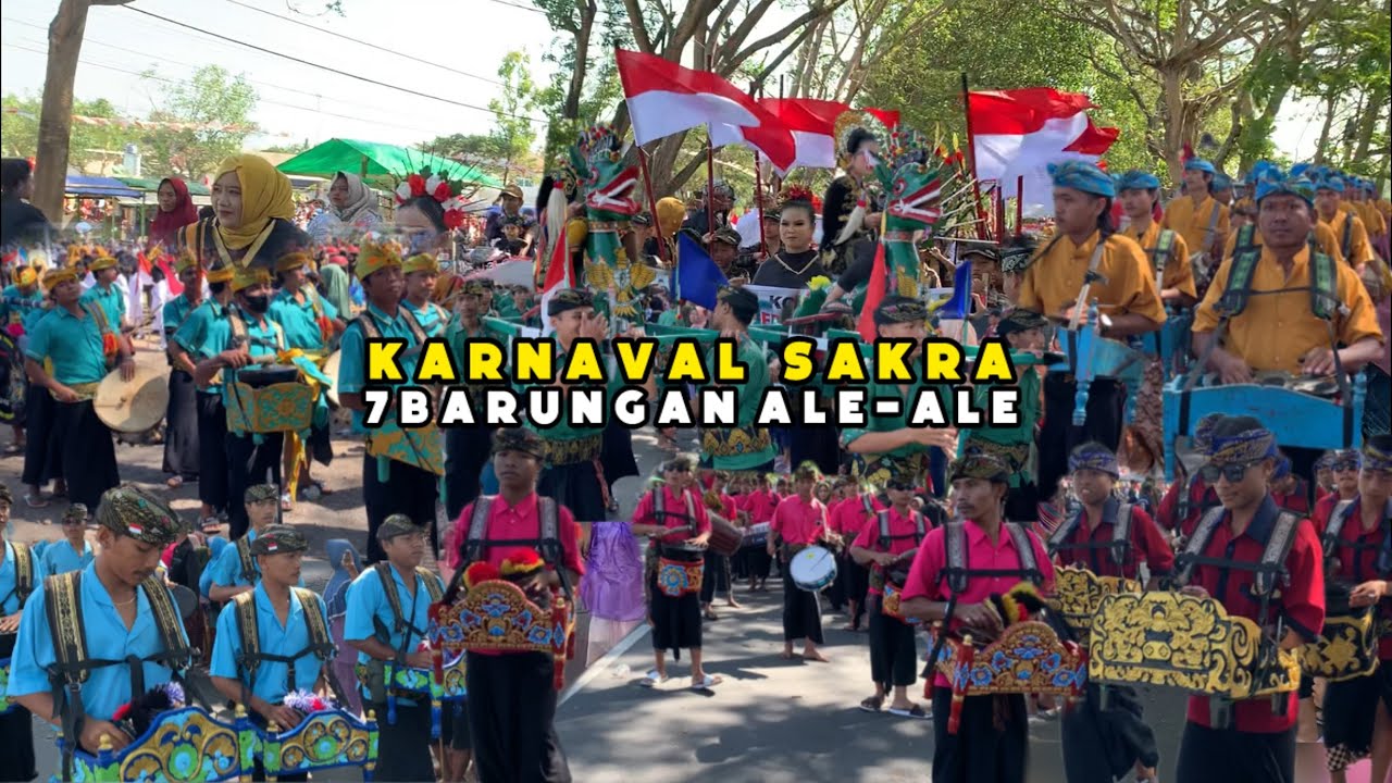 7 BARUNGAN ALE-ALE MERIAHKAN ACARA KARNAVAL MEMERIAHKAN 17 AGUSTUS LIVE SAKRA