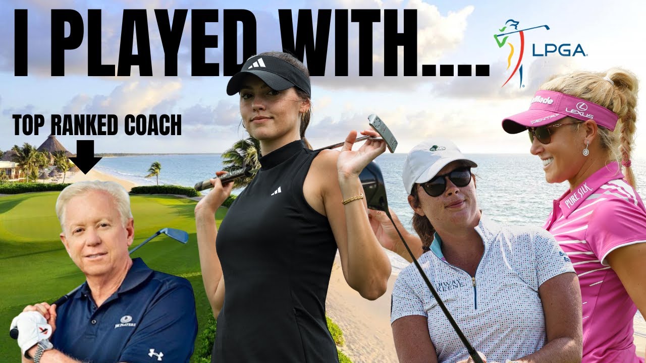 I played in an LPGA PRO AM in MEXICO!! Vlog