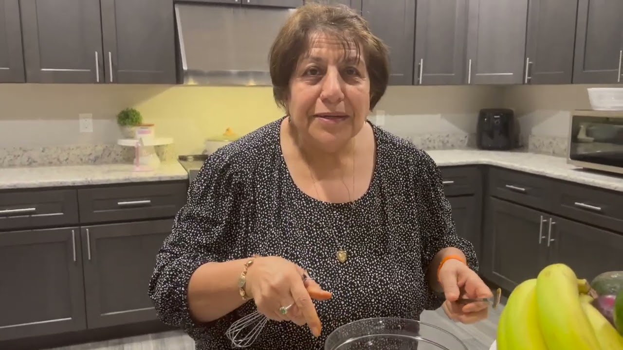 تبسي باذنجان مطبوخ بالقلاية الهوائية