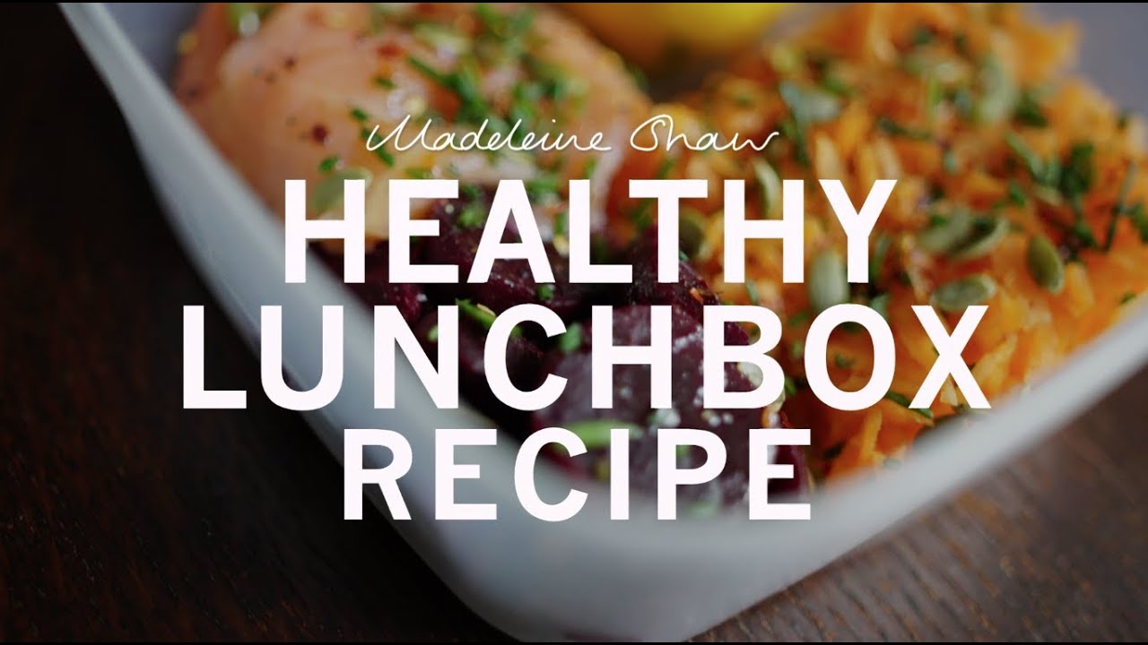 Back to School Healthy Lunchbox Recipe | Madeleine Shaw