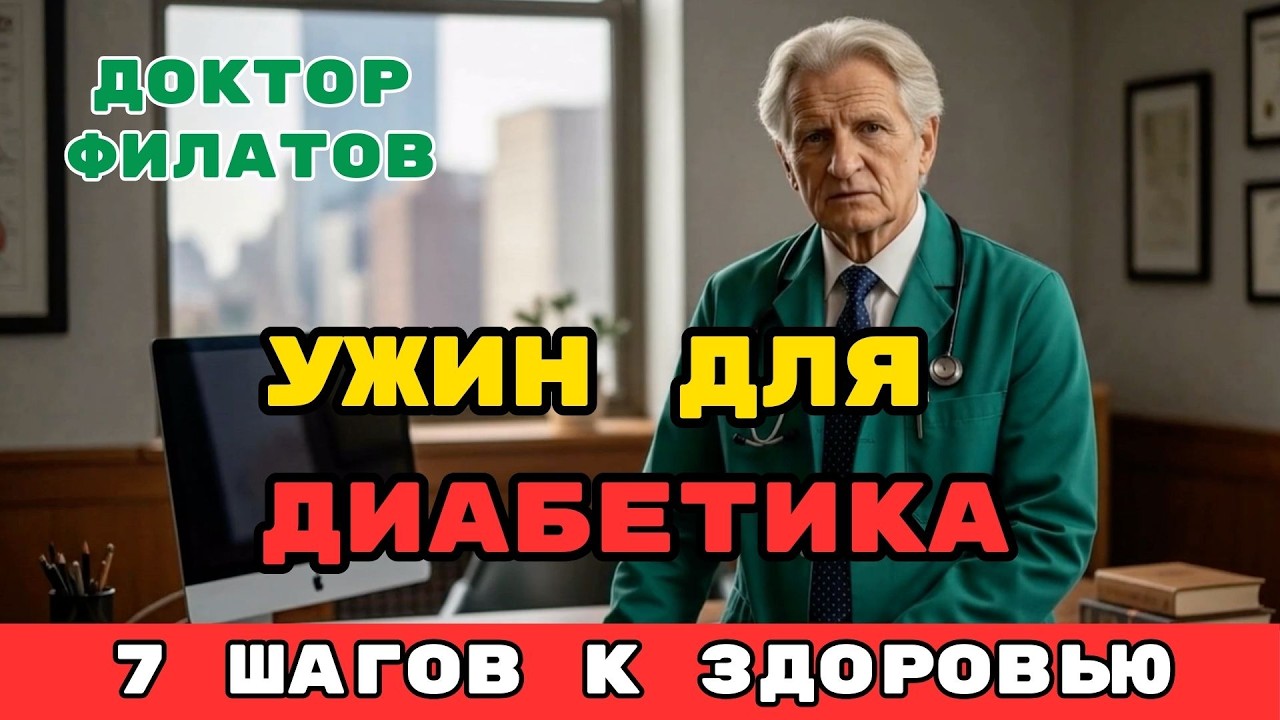 ХВАТИТ бороться с ГЛЮКОМЕТРОМ! Как ПОБЕДИТЬ утренний САХАР БЕЗ лишних ТАБЛЕТОК? Филатов про диабет