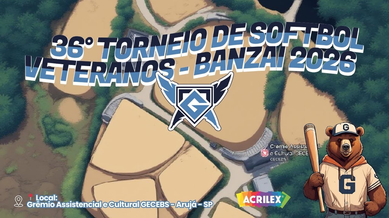 Chave Prata - La Gonzadela x Mogi - Torneio de Softbol Veteranos - Banzai 2026