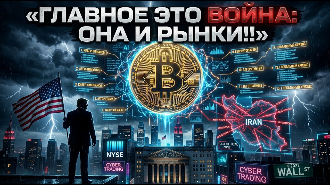 Главное это ВОЙНА: она и РЫНКИ!! Уолл-стрит СДАЁТСЯ Крипте? Morgan Stanley + BlackRock ШАГИ!!