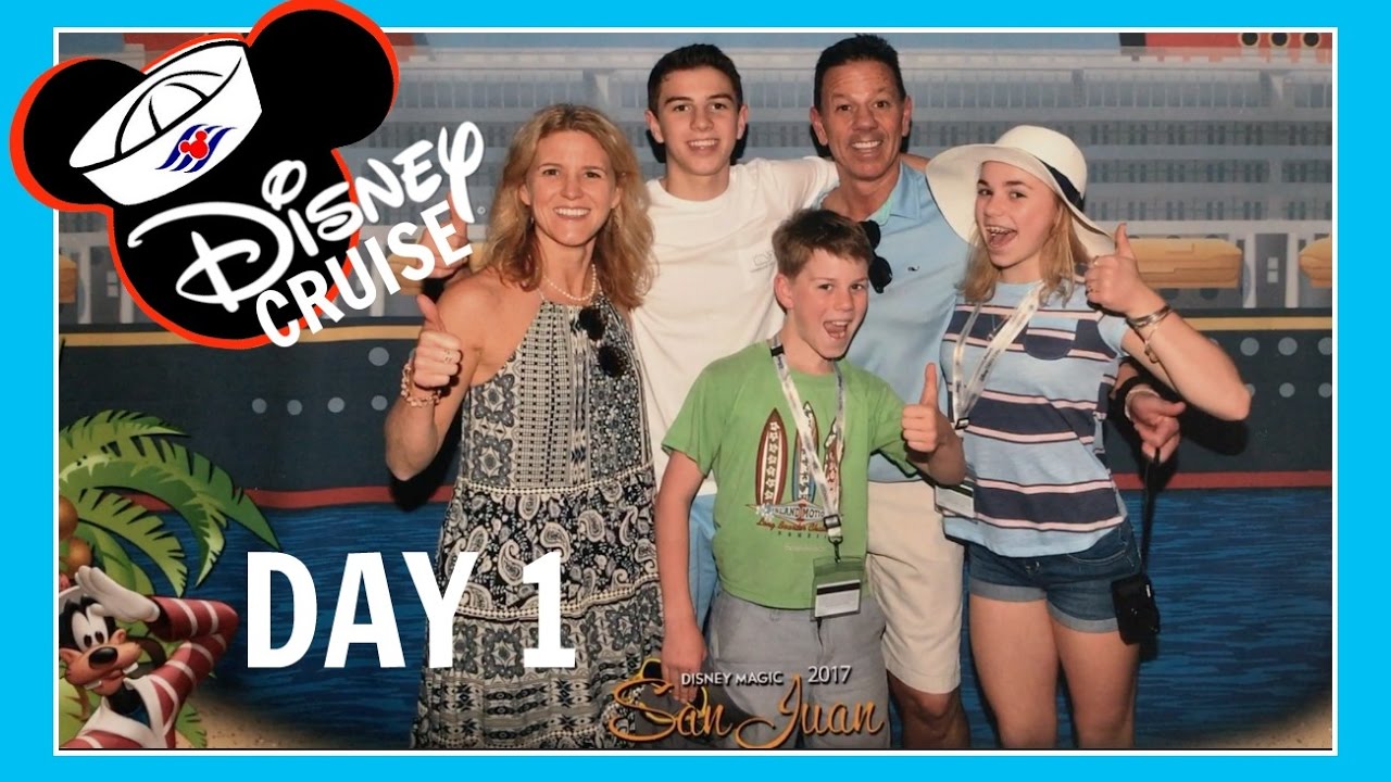 DISNEY CRUISE VACATION | DAY 1: ARRIVAL IN PUERTO RICO | Flippin' Katie