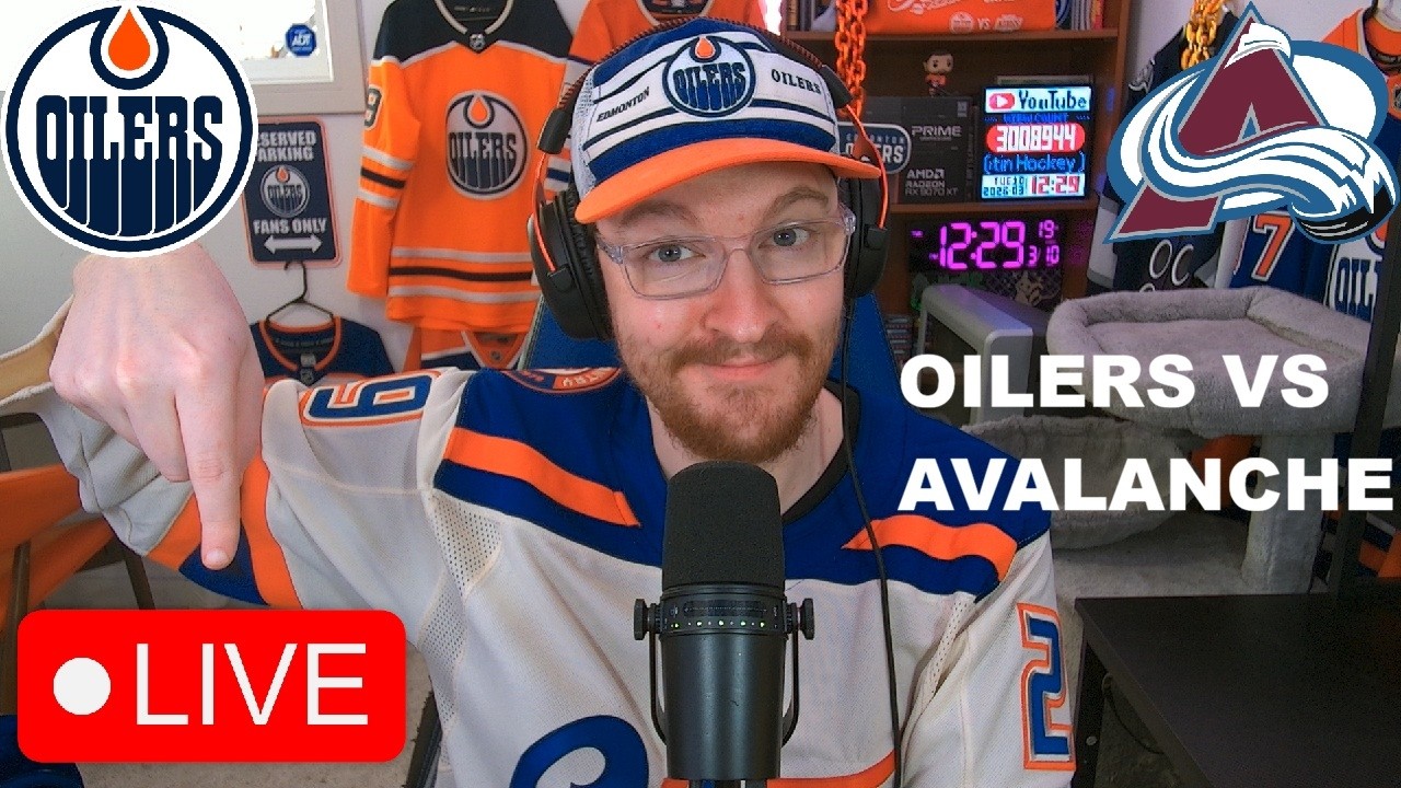 Edmonton Oilers vs Colorado Avalanche LIVE | FAN REACTION & COMMENTARY