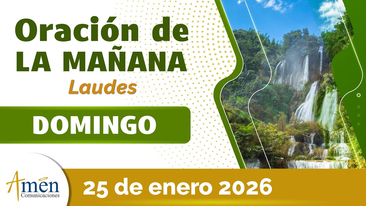 Oración de la Mañana de hoy Domingo 25 Enero 2026 l Padre Carlos Yepes l Oración de Laudes Hoy