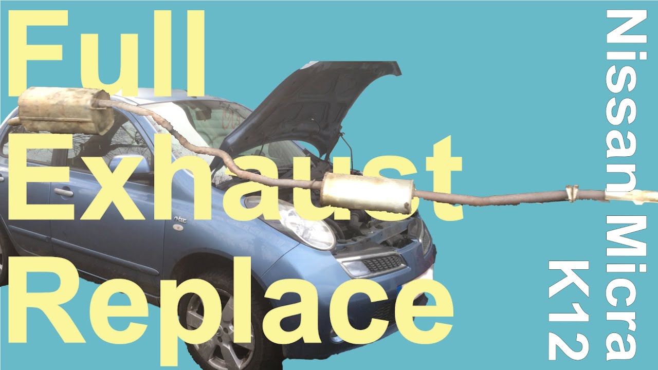 Snapped Bolt! :: Micra k12 complete exhaust replacement