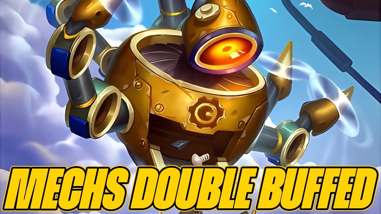 Mechs Buffed and We Destroyed Everyone With It | Dogdog Hearthstone Battlegrounds