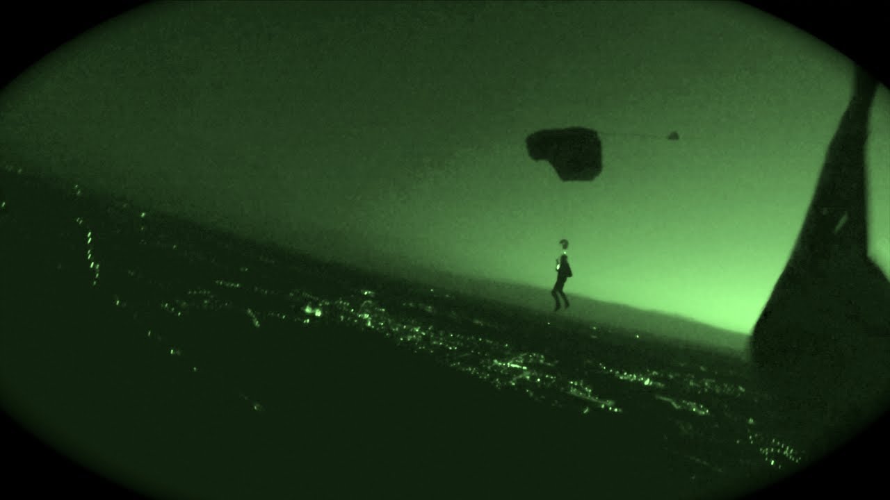 Jump 415 Night Skydive Wingsuit Jump @Paranodon Fallschirmsport Illertissen e.V 05/2017