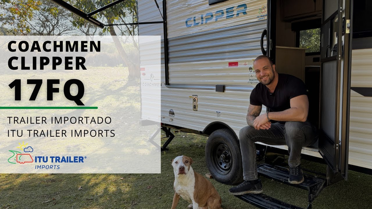 TRAILER IMPORTADO - Coachmen | Clipper 17FQ (acomodação 3 pessoas)