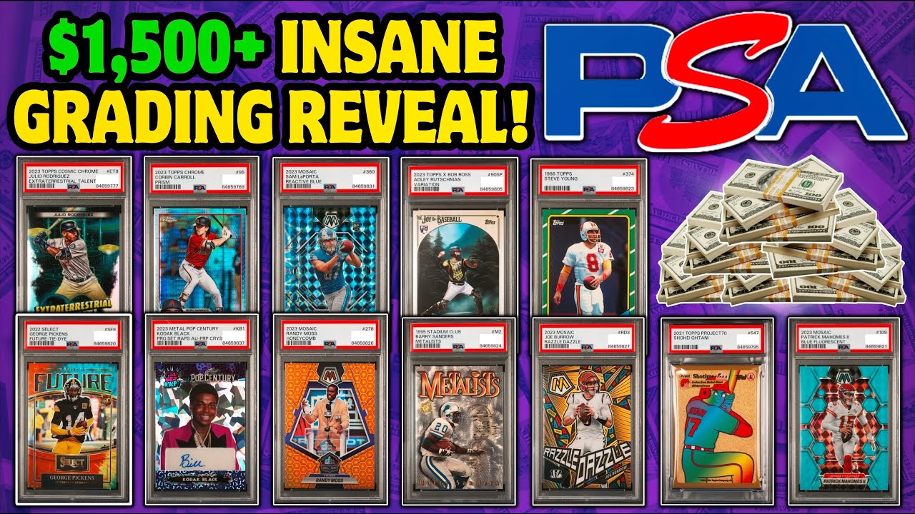 *75 CARD PSA GRADED CARD RETURN!🤯 PAYING OVER $1,500+ ON THIS SUBMISSION! - INSANE RESULTS!🔥