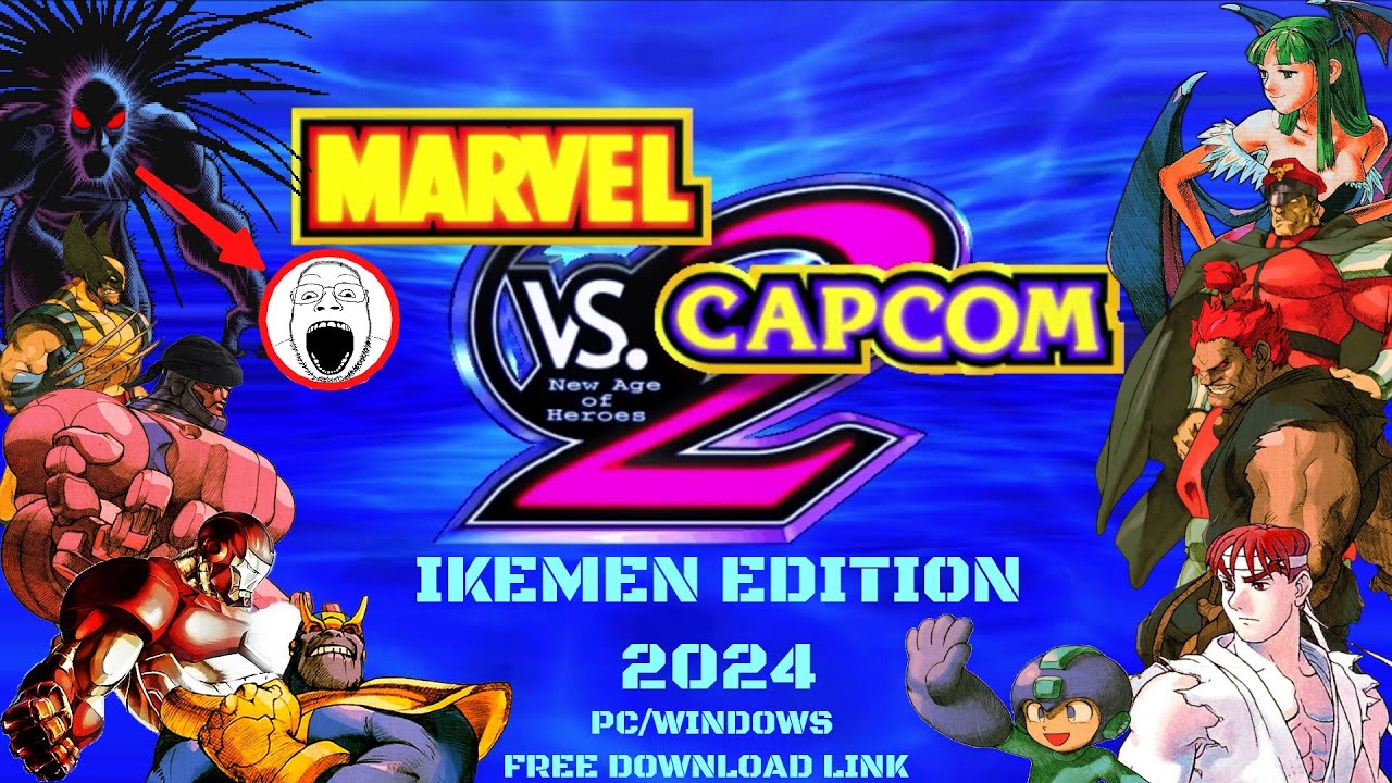 Marvel vs. Capcom 2 Ikemen 2024 - Mugen/Ikemen Games Release (PC/Windows) (Download Link)