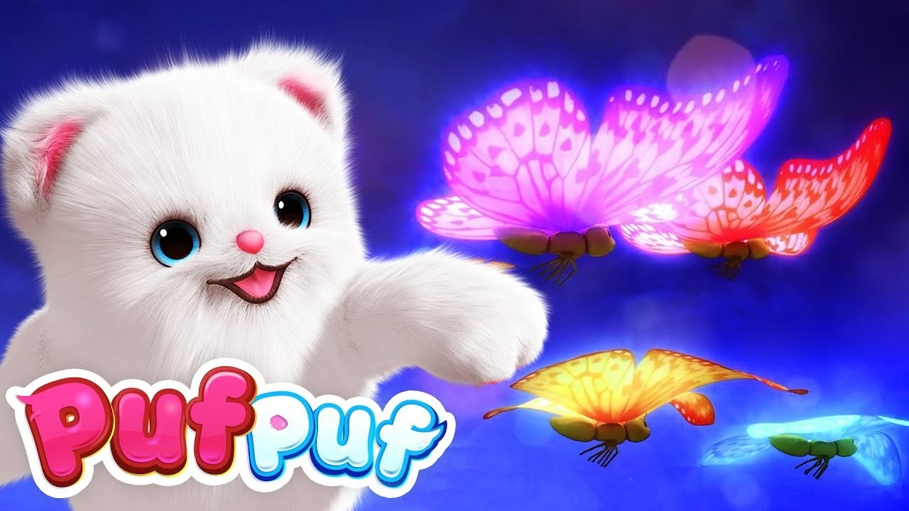 Vreau să zbor ca un fluture de primăvară 🦋 Cântece PufPuf pentru copii