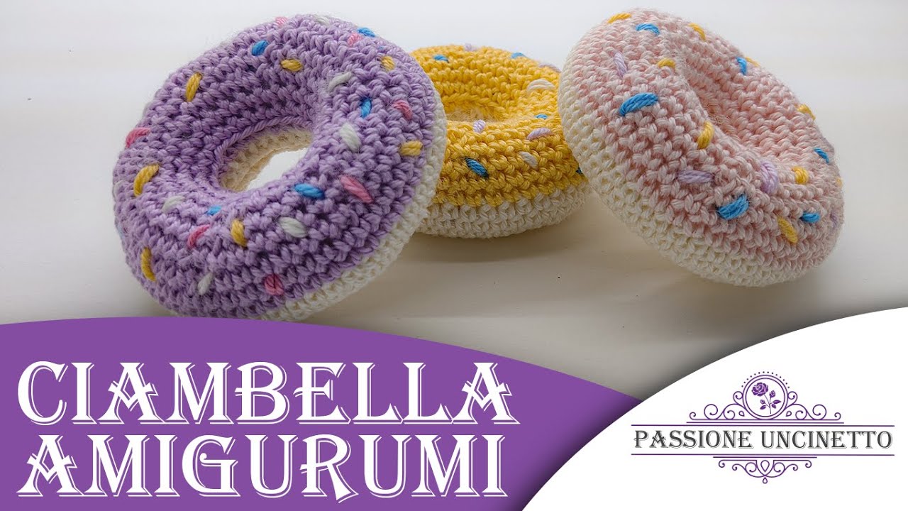 TUTORIAL: Ciambella amigurumi 🍩