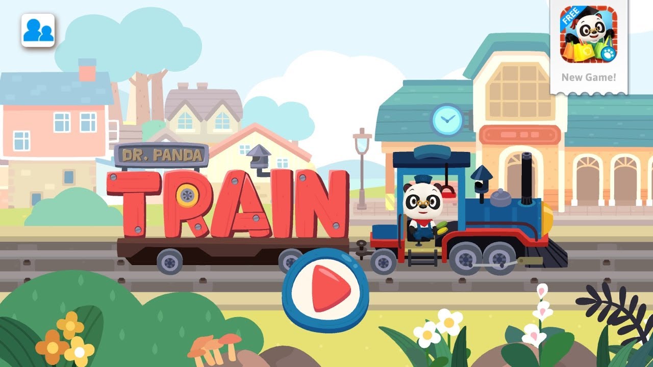 Dr.  Panda Train (by Dr.  Panda Ltd) - iOS/Android - 1080p HD - Gameplay