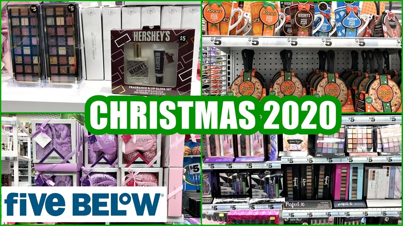 FIVE BELOW CHRISTMAS GIFT SETS 2020 SHOP WITH ME New finds!