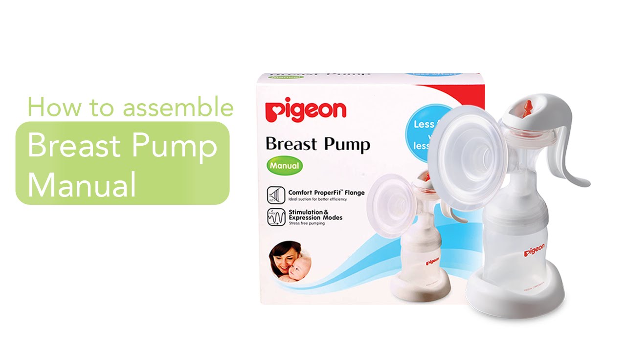 How to assemble Breast Pump Manual