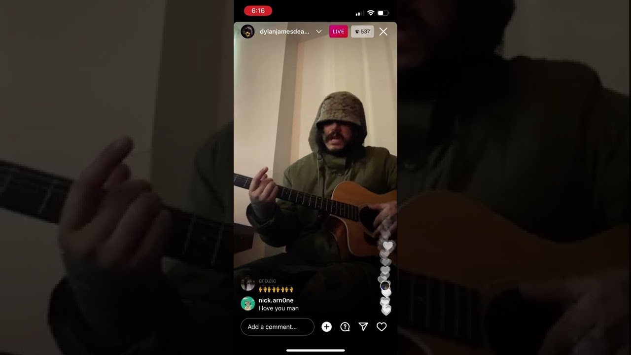 Dylan Frost - Westway, Ain’t No Sunshine & Velvet Diamonds (Acoustic Livestream)