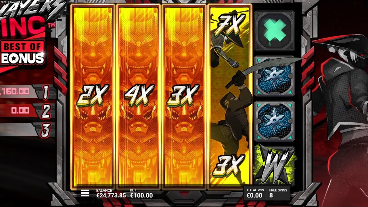 🎰 Slayers Inc Slot Bonus Game Big Win x912 💰 Online Casino