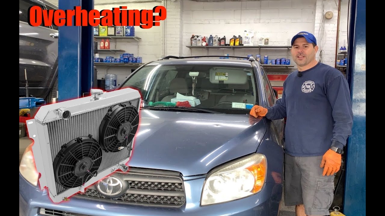How to change a radiator / radiator fan ? 2007 Toyota Rav4
