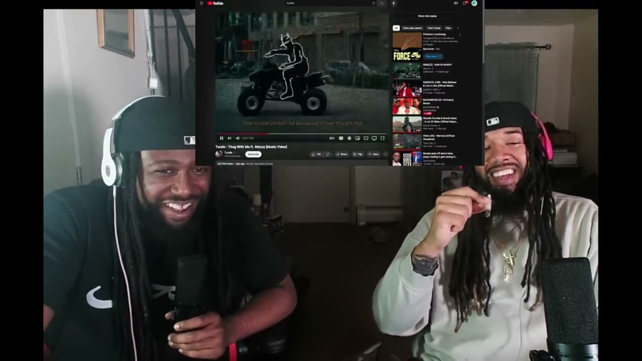 tunde - Thug With Me ft. Mozzy [Music Video] Reaction