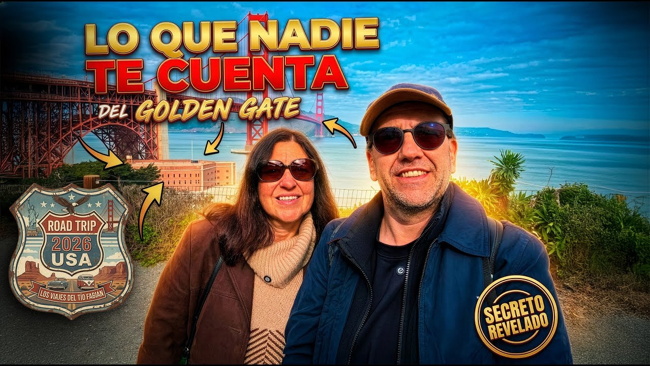 🛞 Road Trip USA 2026 | Ep. 15  - Golden Gate, Karl the Fog y las casas flotantes de Sausalito 🇺🇸