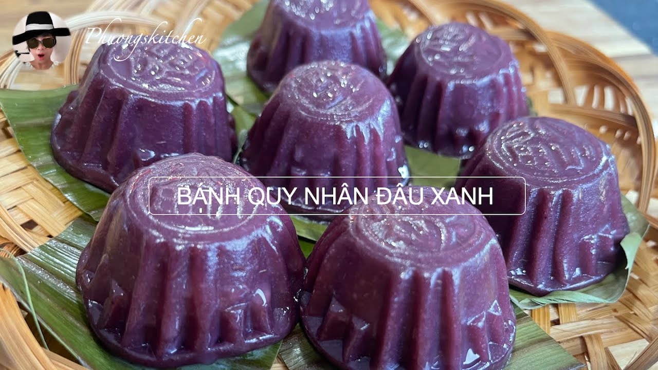 BÁNH QUY NHÂN ĐẬU XANH TRUYỀN THỐNG. Bí quyết vỏ bánh mềm không cứng khi nguội