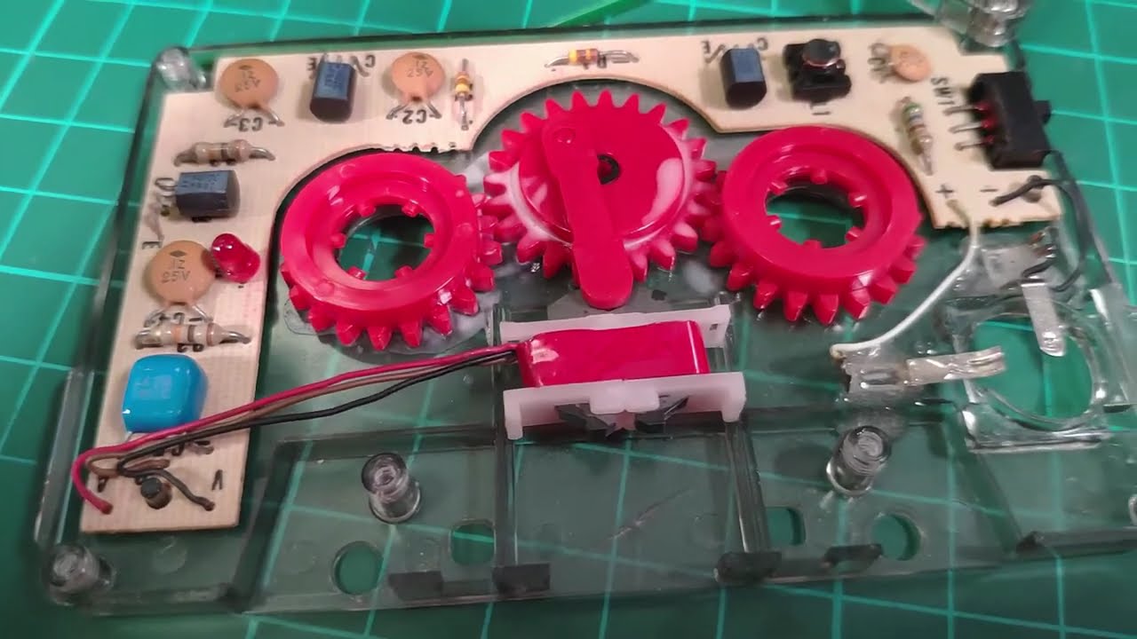 Restoration of Cassette Demagnetizer from 90s - Restauro cassetta smagnetizzatrice anni 90
