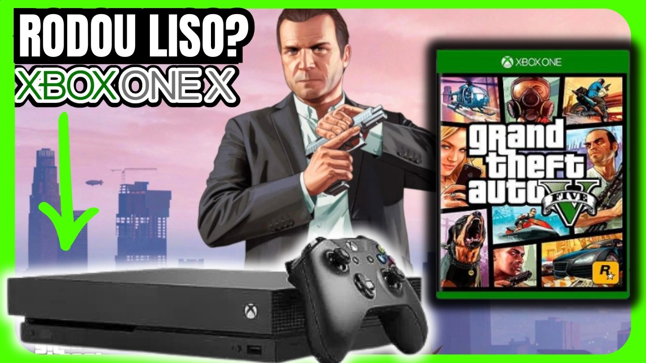 Testando GTA 5 no Xbox One X com SSD em 2025