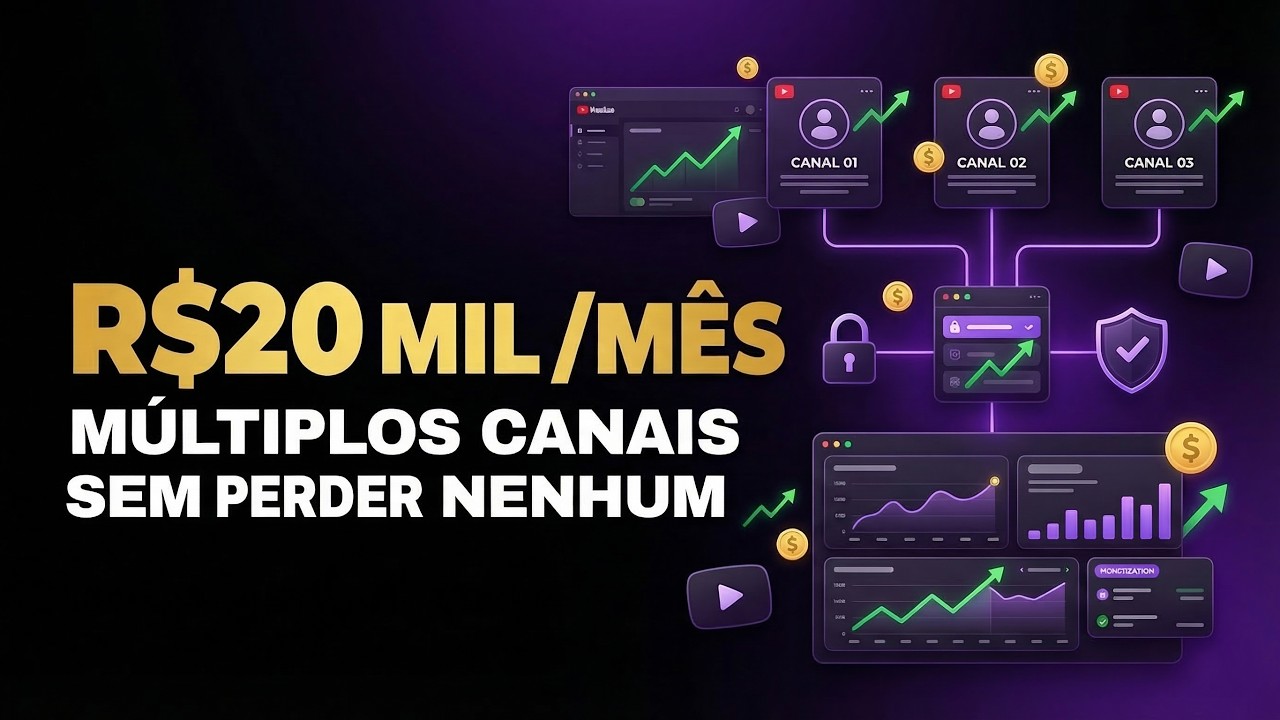 como eu escalo R$20.000/mês com múltiplos canais sem perder nenhum
