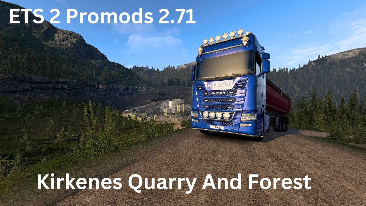 ( ETS2   v1.51 ) PROMODS  2.71 NEW LOADING AREA KIRKENES