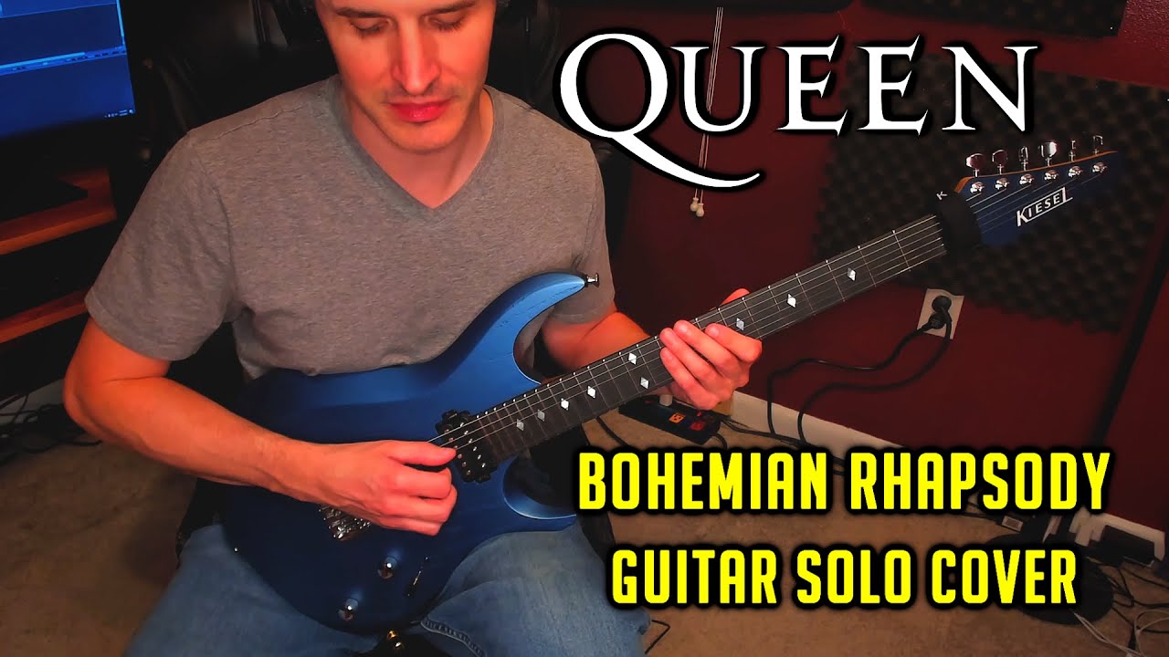 Queen - Bohemian Rhapsody - Guitar Solo Cover (Brian May)
