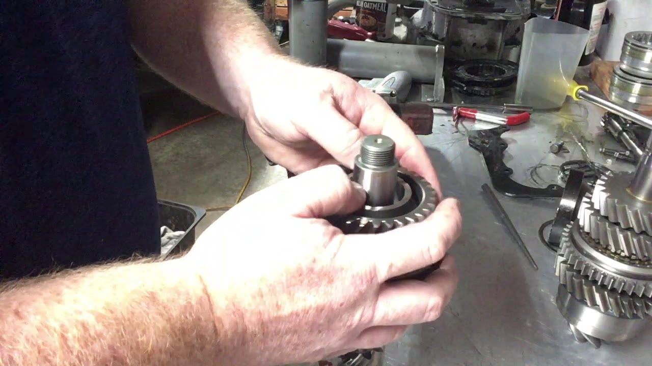 091 Weddle Mainshaft Assembly - VW 6 Rib Transaxle