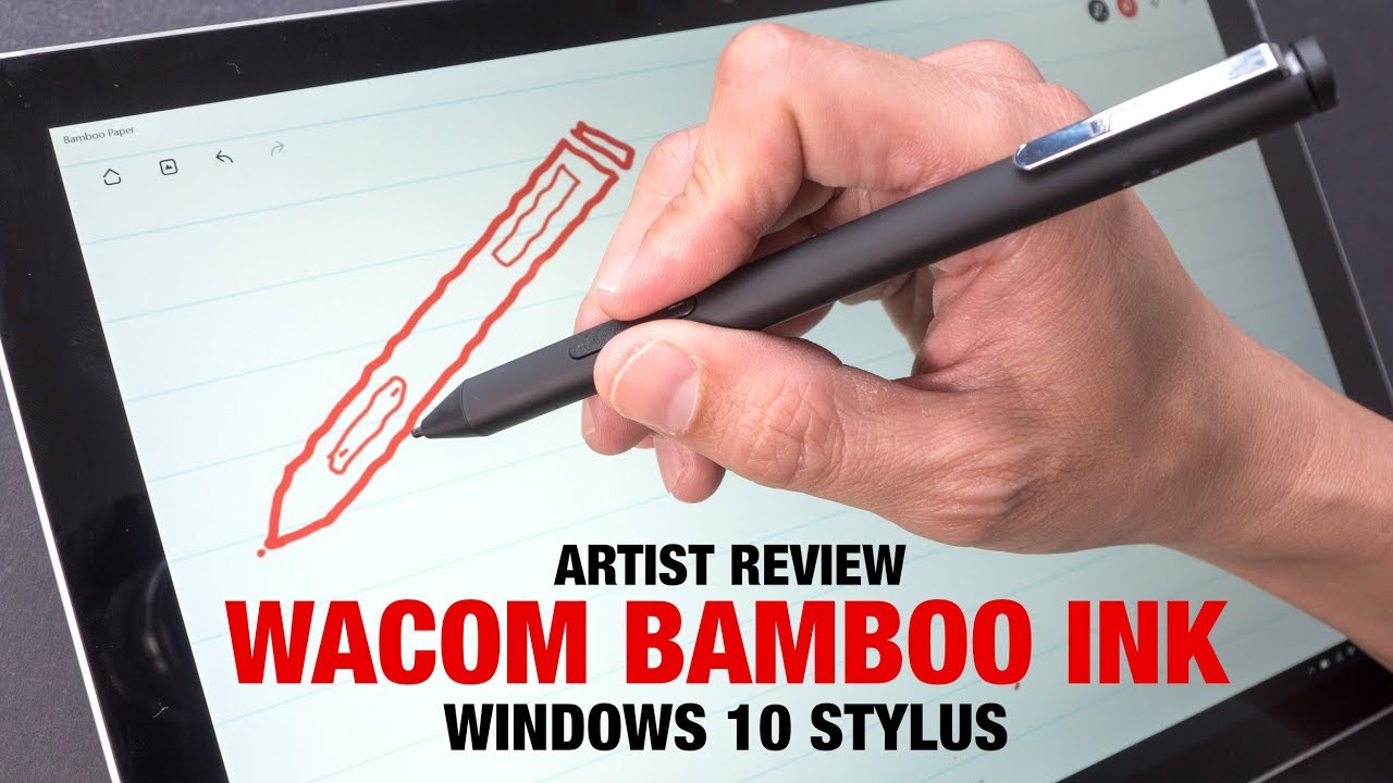 Artist Review: Wacom Bamboo Ink (Windows 10 Stylus)