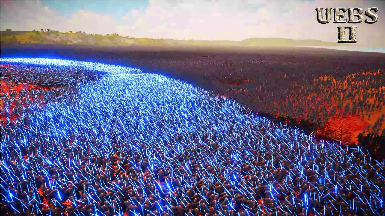 CAN 35,000 JEDI SURVIVE FROM 4,000,000 GLADIATORS? | Ultimate Epic Battle Simulator 2 | UEBS 2